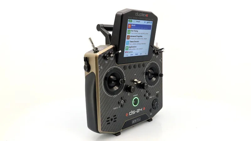 Jeti - Transmitter Duplex DS-24 II Carbon Line Multimode - Bronze (With Receiver REX 12 Assist)