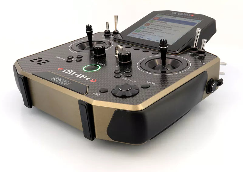 Jeti - Transmitter Duplex DS-24 II Carbon Line Multimode - Bronze (With Receiver REX 12 Assist)