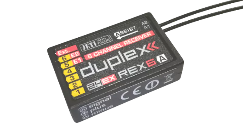 Jeti DUPLEX 2.4EX Receiver REX 6 Assist
