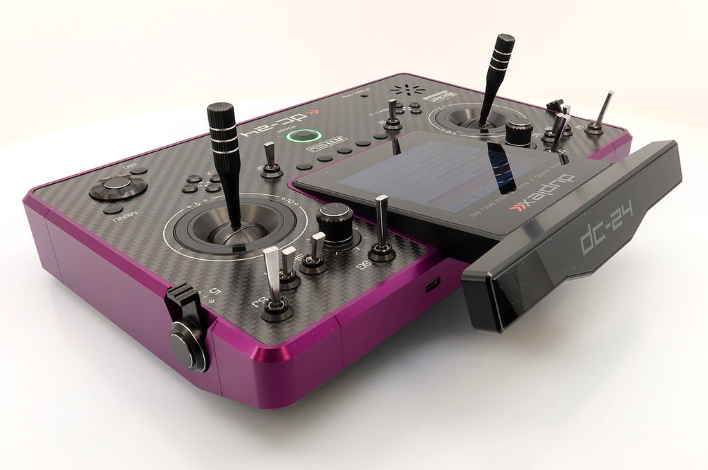 Jeti - Transmitter Duplex DC-24 II Carbon Line Multimode - Ruby (With Receiver REX 12 Assist)